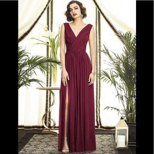 Dessy Collection Dress (New with Tags) Burgundy